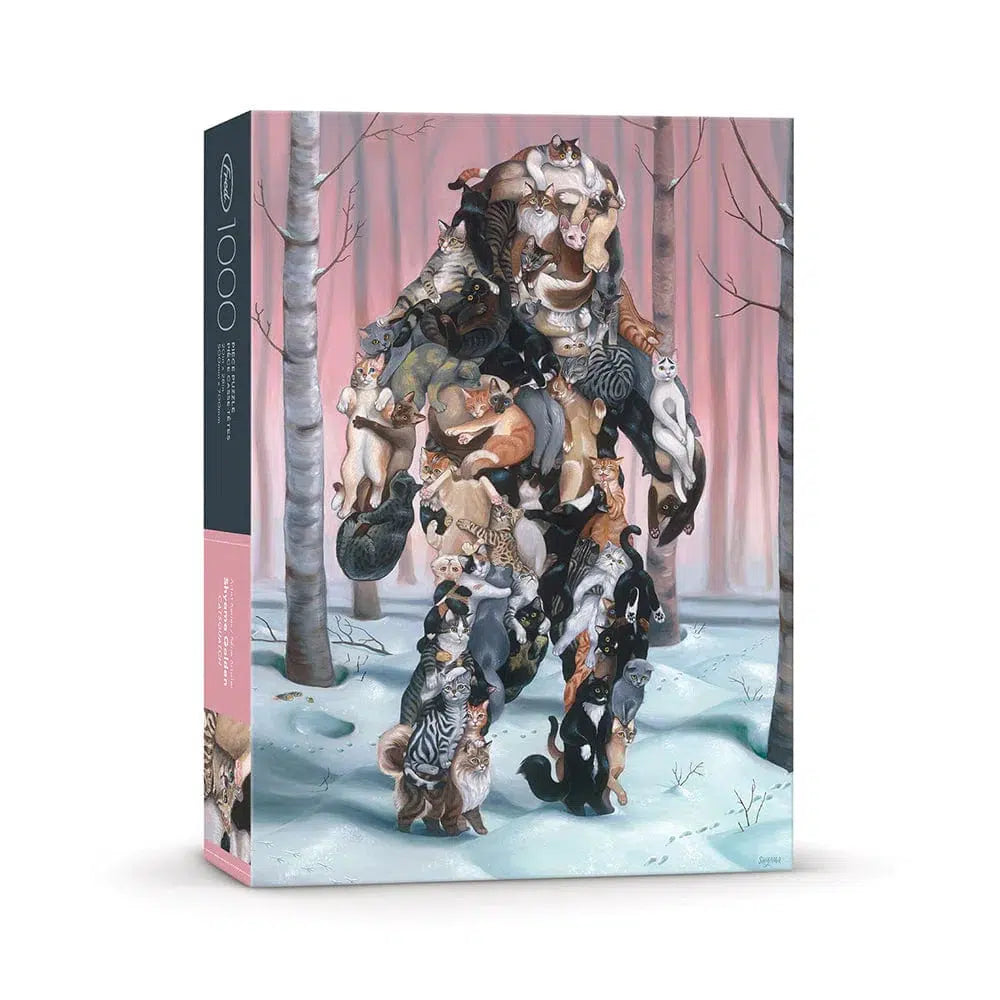 Catsquatch 1000 Piece Jigsaw Puzzle Fred
