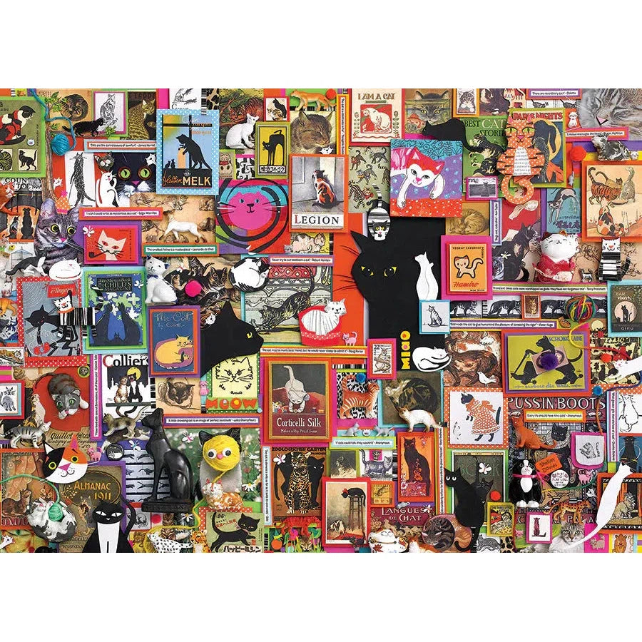 Catsville 1000 Piece Jigsaw Puzzle Cobble Hill