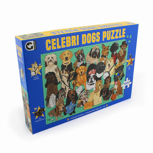 Celebri Dogs 1000 Piece Jigsaw Puzzle Ginger Fox