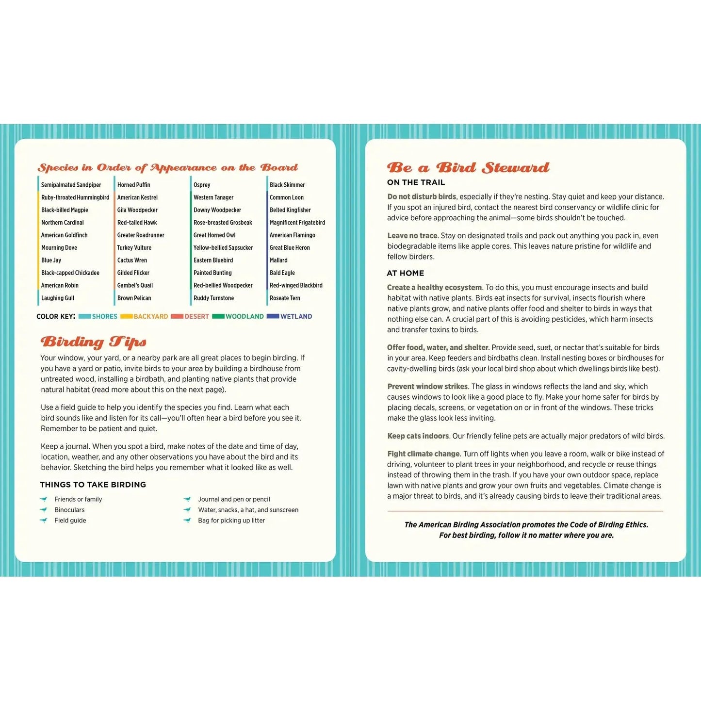 Charley Harper's Spot the Birds Board Game Pomegranate