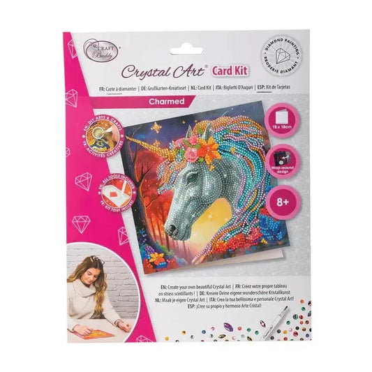 Charmed Crystal Art Card Kit Craft Buddy