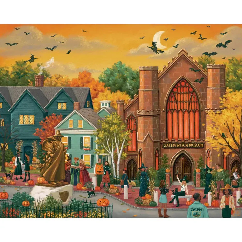 Charmed in Salem 1000 Piece Jigsaw Puzzle Boardwalk