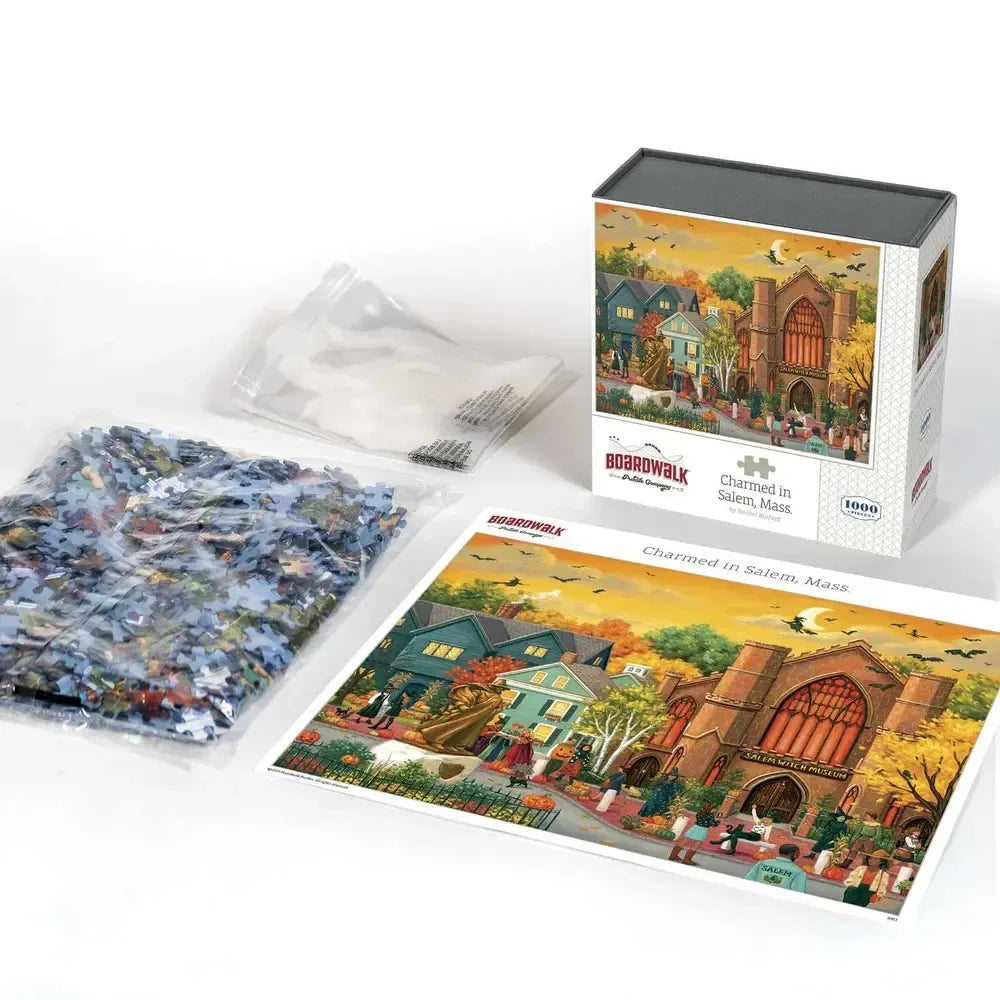 Charmed in Salem 1000 Piece Jigsaw Puzzle Boardwalk