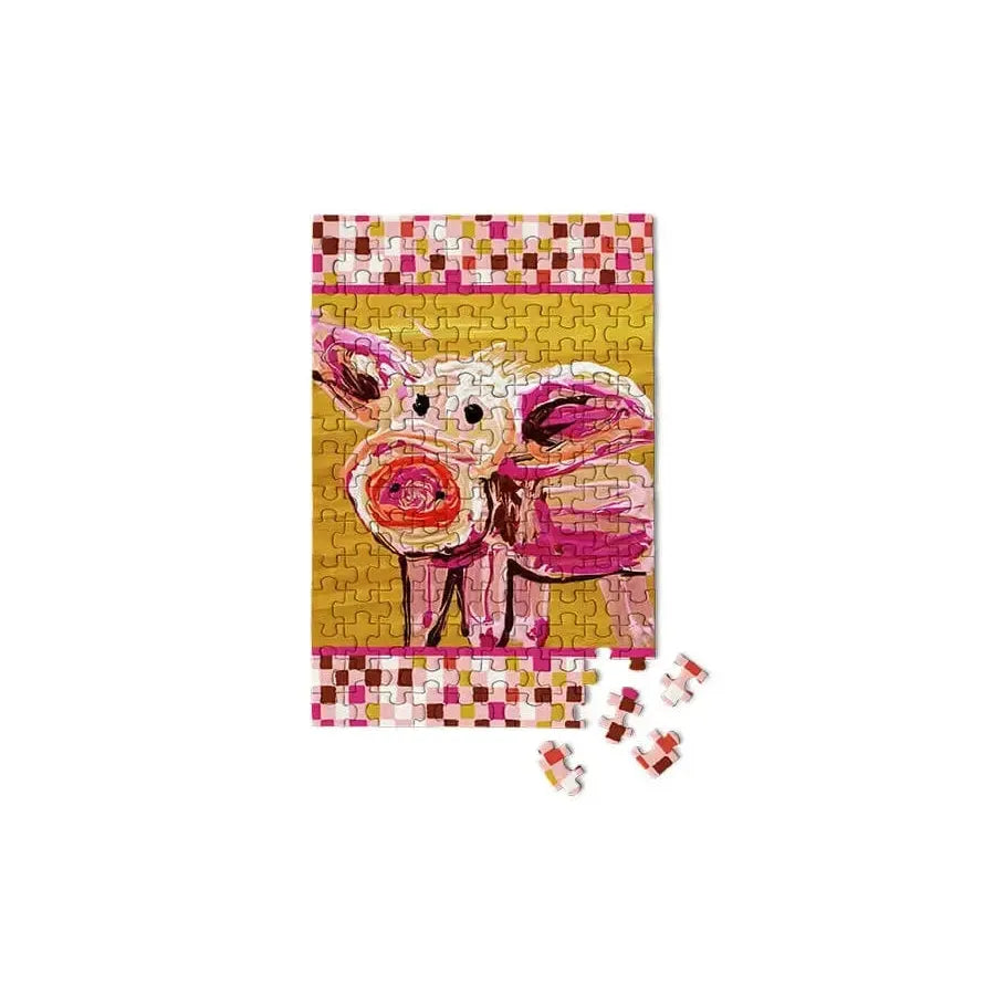 Checkers the Pig 150 Piece Mini Jigsaw Puzzle Micro Puzzles