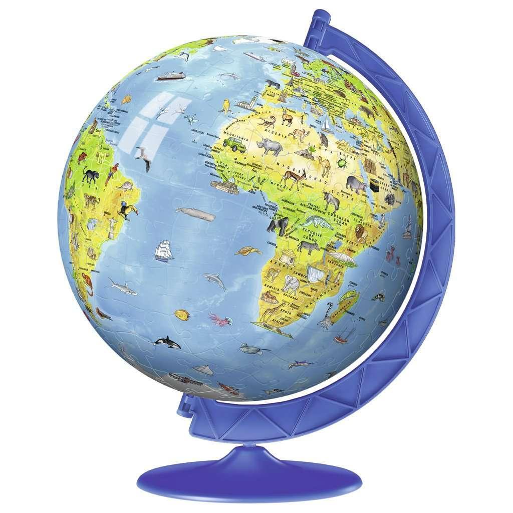 Children's Light-Up Globe 188 Piece 3D Jigsaw Puzzle Ravensburger