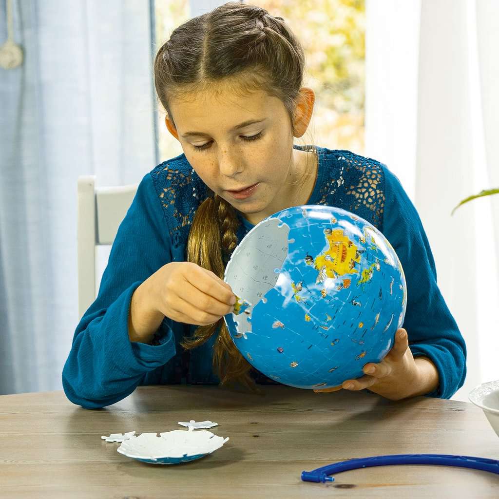 Children's Light-Up Globe 188 Piece 3D Jigsaw Puzzle Ravensburger