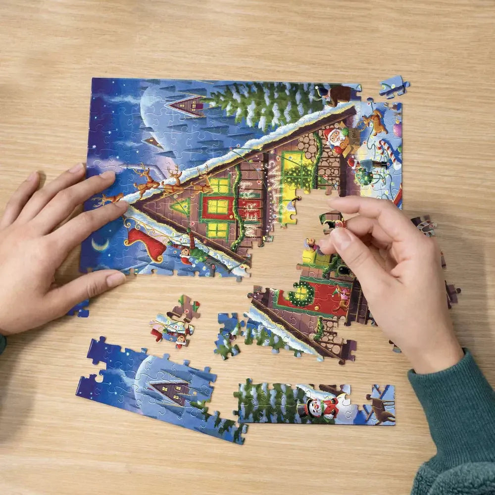 Christmas Cabin 210 Piece Jigsaw Puzzle Boardwalk