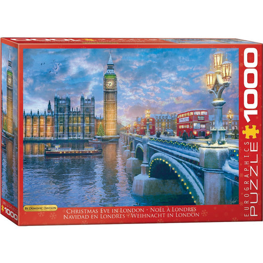 Christmas Eve in London 1000 Piece Jigsaw Puzzle Eurographics