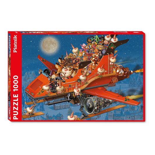 Christmas Jet 1000 Piece Jigsaw Puzzle Piatnik