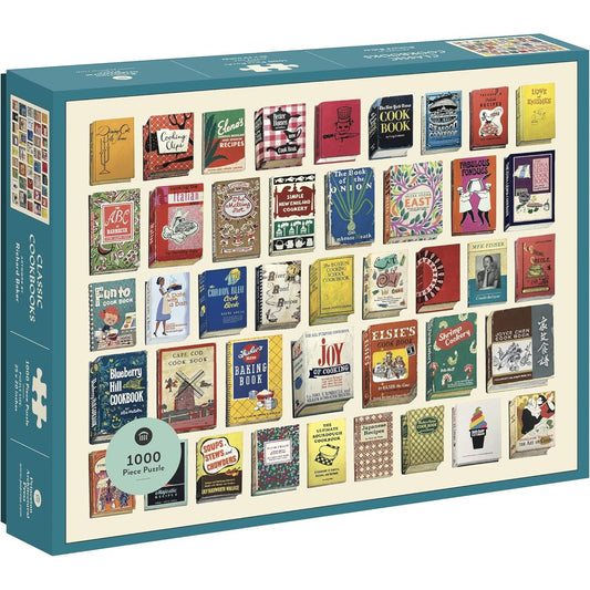 Classic Cookbooks 1000 Piece Jigsaw Puzzle PA Press