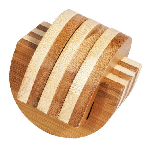 Clips 3D Bamboo Puzzle Fridolin
