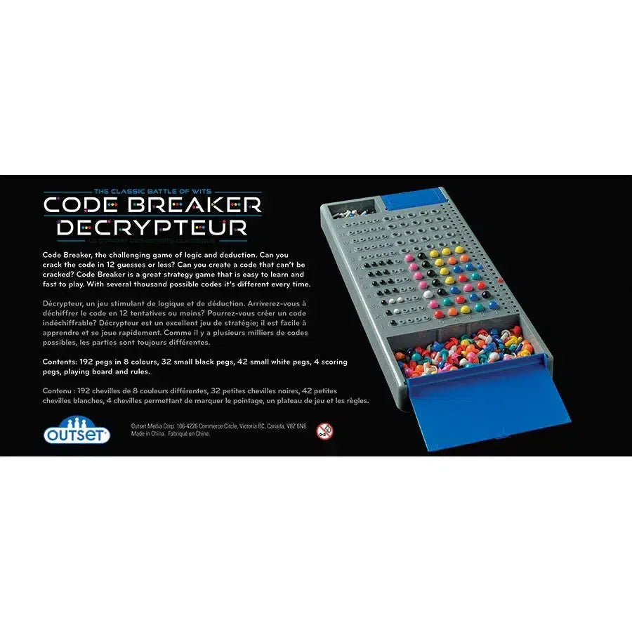 Code Breaker Decrypteur Game Outset
