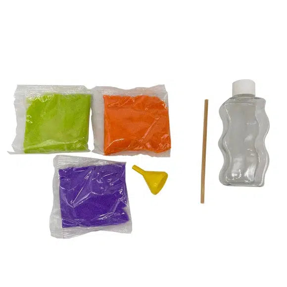 Color Fill Glow Sand Art Kit