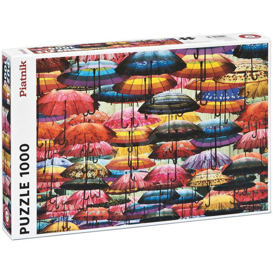 Colorful Umbrellas 1000 Piece Jigsaw Puzzle Piatnik