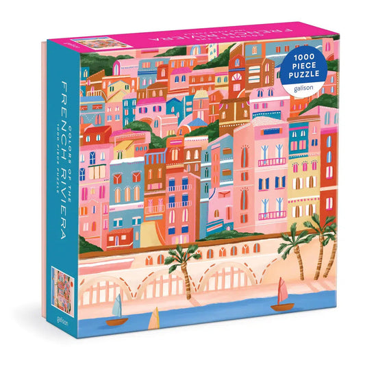 Colors Of The French Riviera 1000 Piece Jigsaw Puzzle Galison
