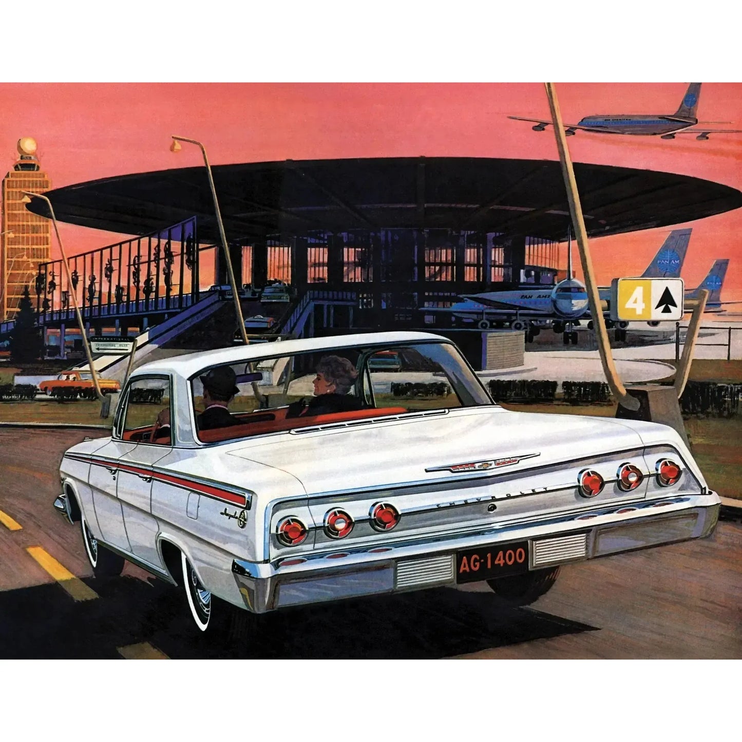 Come Fly with Me General Motors 100 Piece Mini Jigsaw Puzzle NYPC