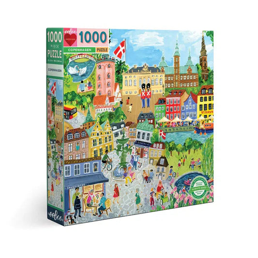 Copenhagen 1000 Piece Jigsaw Puzzle eeBoo