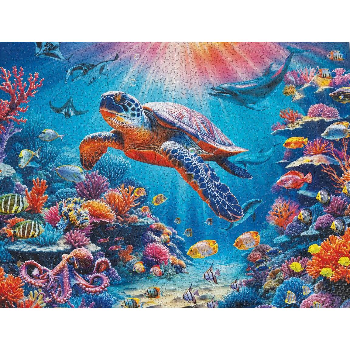 Coral Reefs Odyssey 1000 Piece Jigsaw Puzzle Springbok