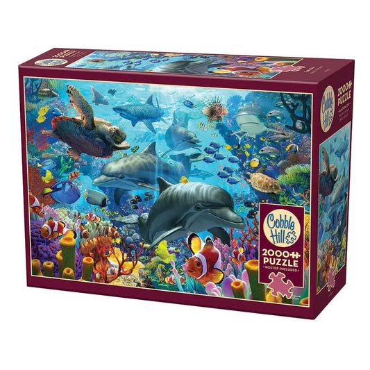 Coral Sea 2000 Piece Jigsaw Puzzle Cobble Hill