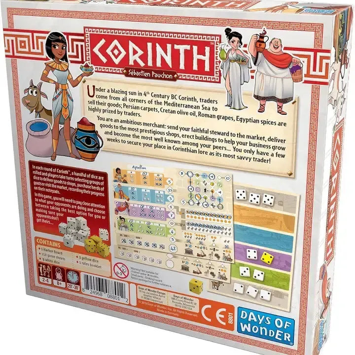 Corinth - Strategy Dice Board Game - Days of Wonder