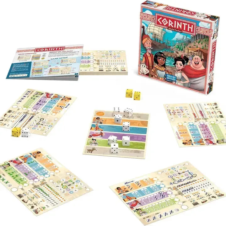 Corinth - Strategy Dice Board Game - Days of Wonder