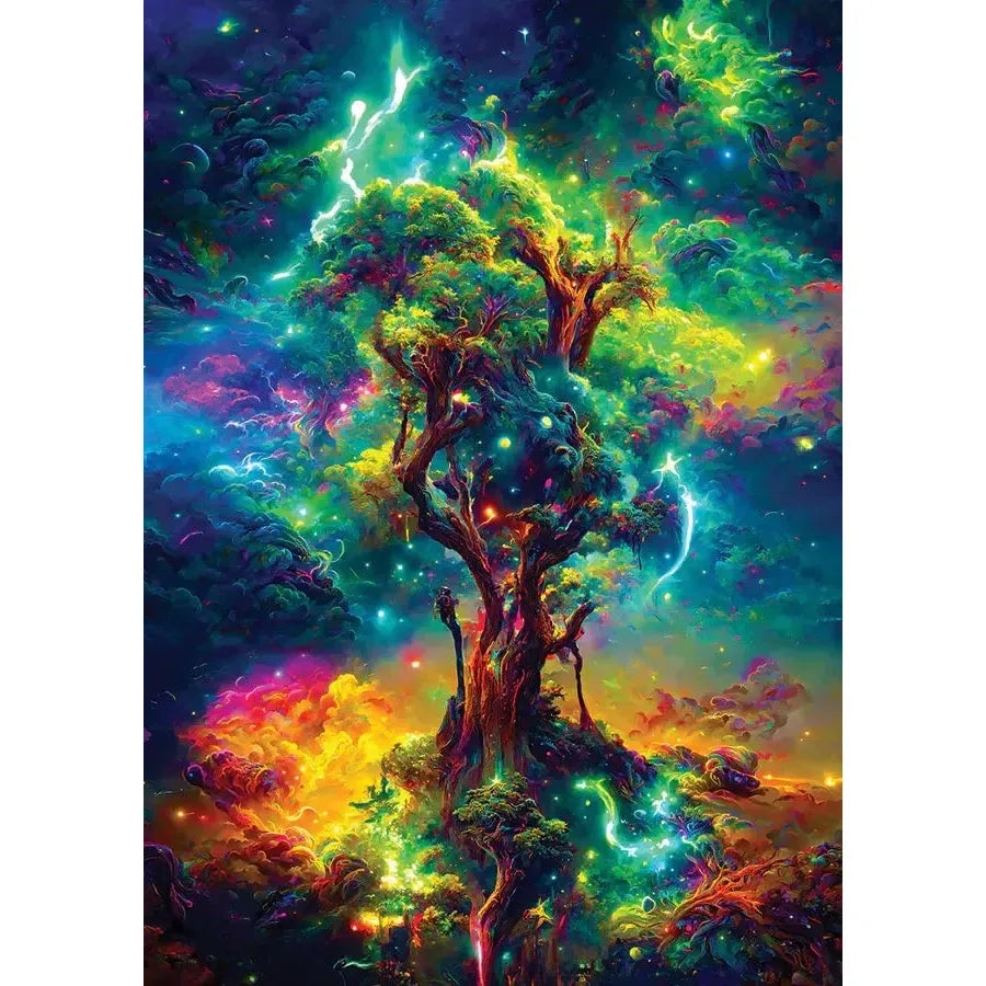 Cosmic Tree of Life 1000 Piece Jigsaw Puzzle Enjoy