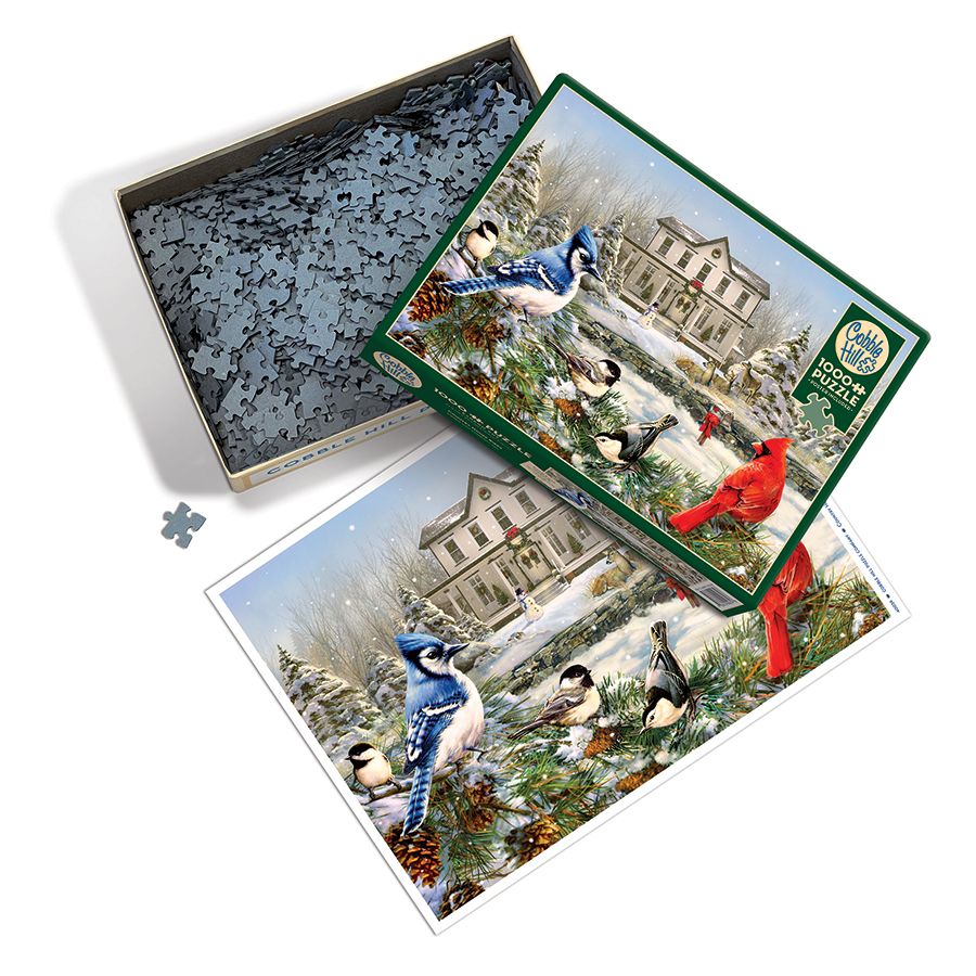 Country House Birds 1000 Piece Jigsaw Puzzle Cobble Hill