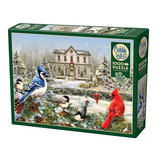 Country House Birds 1000 Piece Jigsaw Puzzle Cobble Hill