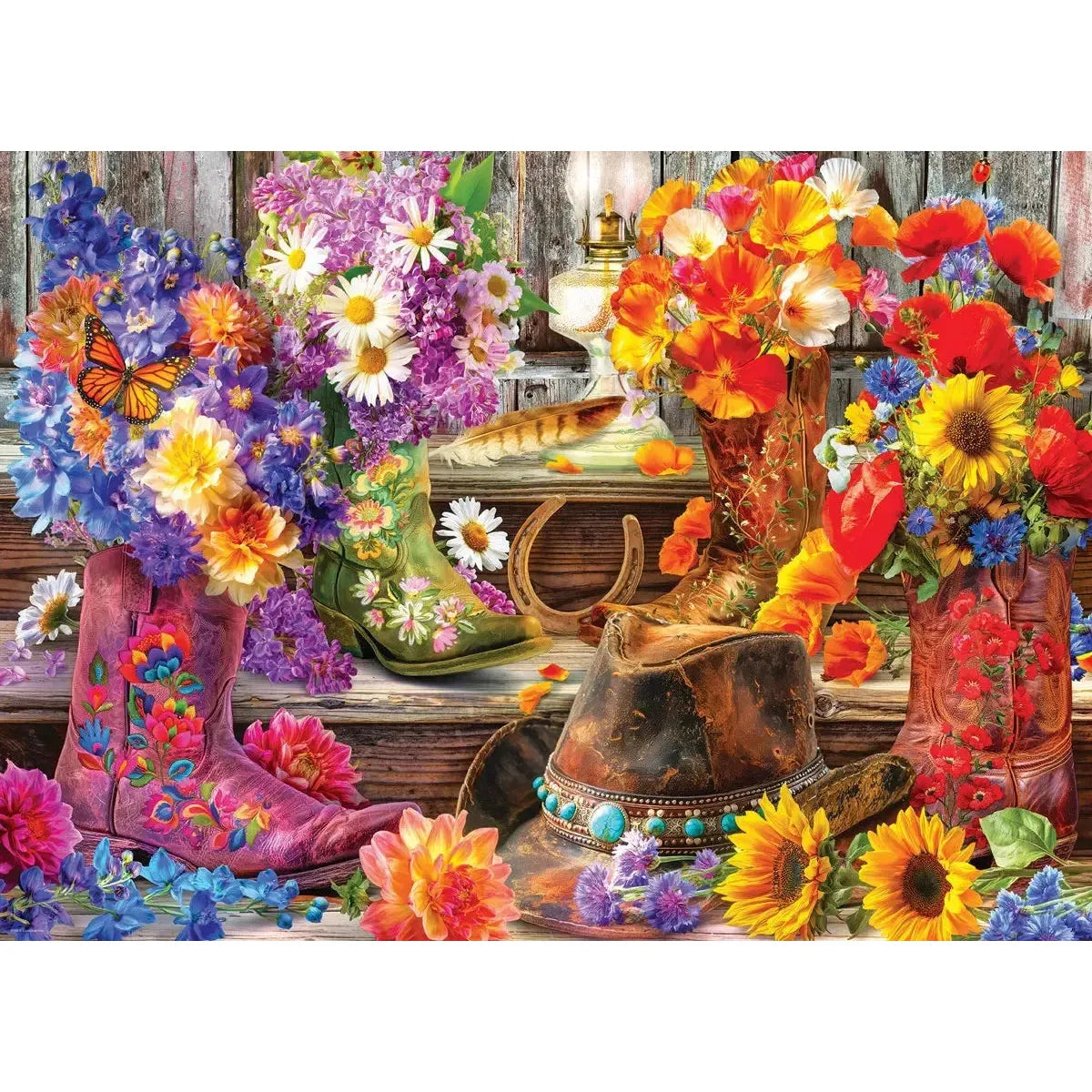 Country Romance 1000 Piece Jigsaw Puzzle Eurographics