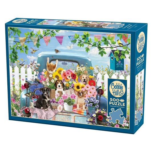 Country Truck in Summer 500 Piece Jigsaw Puzzle Cobble Hill