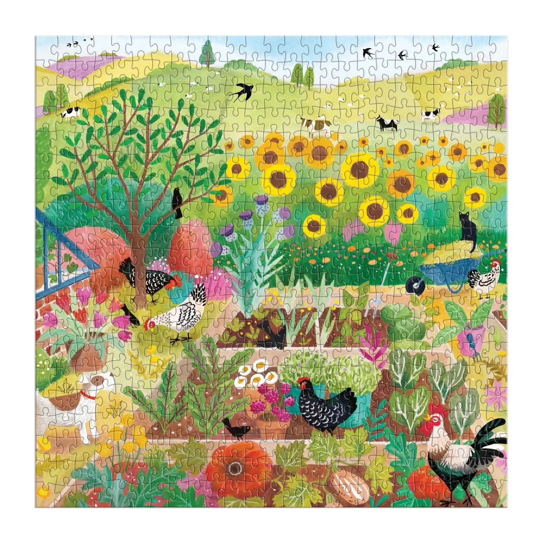 Countryside Harvest 500 Piece Jigsaw Puzzle Galison