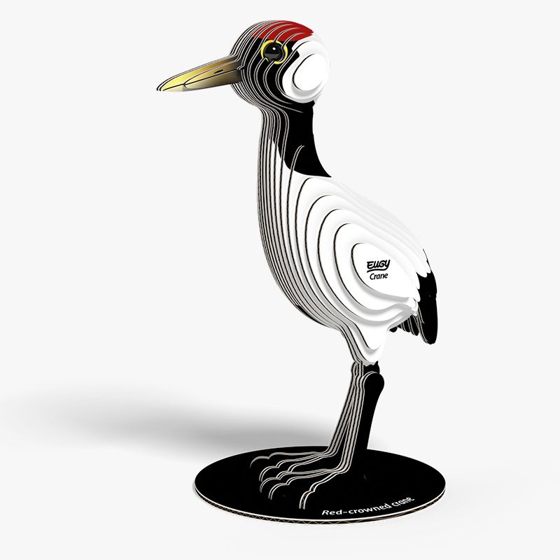 Crane 3D Cardboard Model Kit Eugy