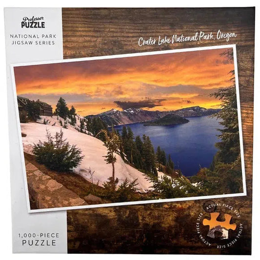 Crater Lake National Park 1000 Piece Jigsaw Puzzle Professor Puzzle
