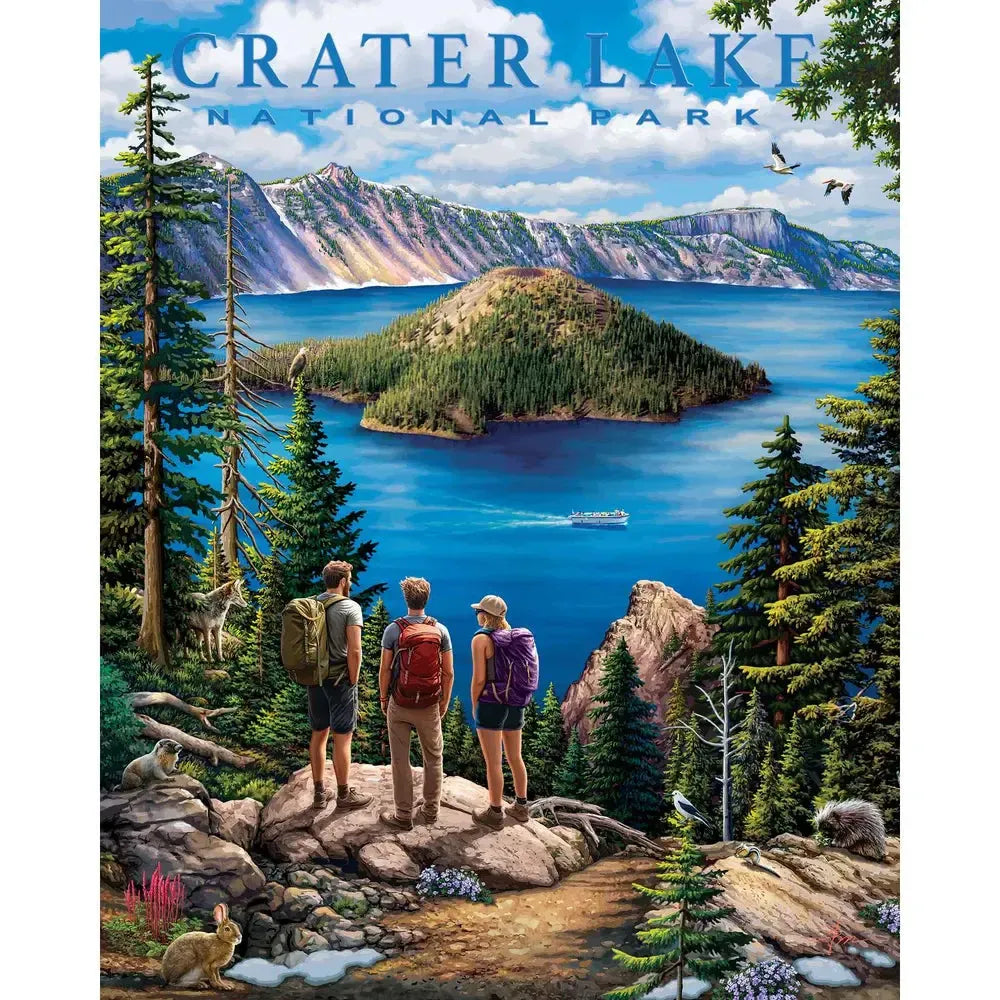 Crater Lake National Park 500 Piece Jigsaw Puzzle Boardwalk