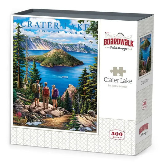 Crater Lake National Park 500 Piece Jigsaw Puzzle Boardwalk