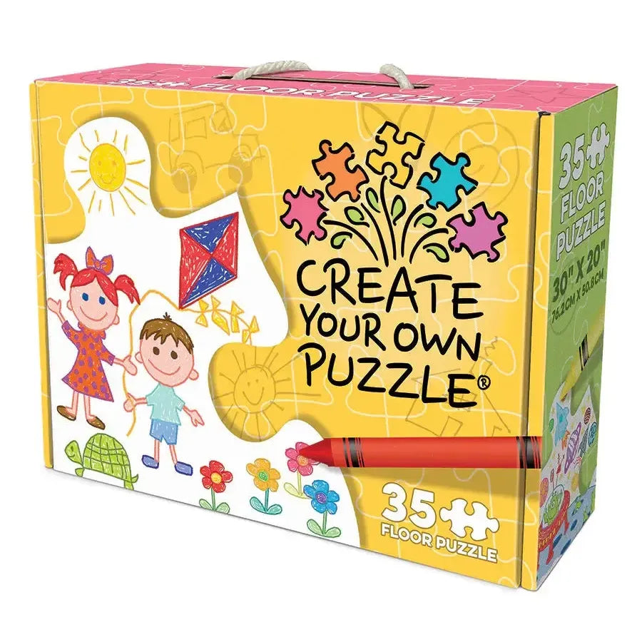 Create Your Own 35 Piece Floor Jigsaw Puzzle Cobble Hill