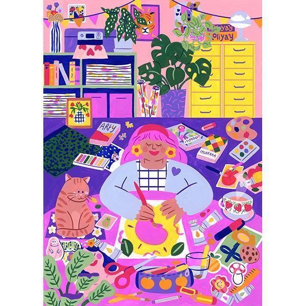 Creative Space 1000 Piece Jigsaw Puzzle Holiyay