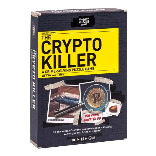 Crypto Killer - Crime-Solving Detective Puzzle Game - Professor Puzzle