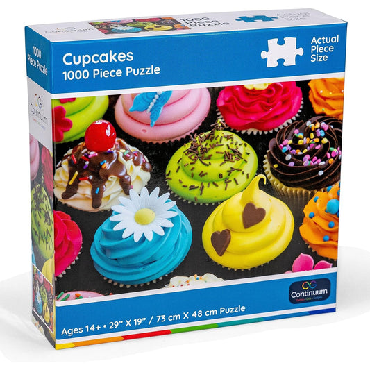 Cupcakes 1000 Piece Jigsaw Puzzle Continuum