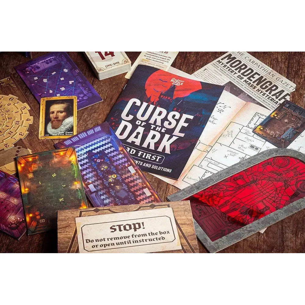 Curse of the Dark - Two Part Escape Room Game - Professor Puzzle