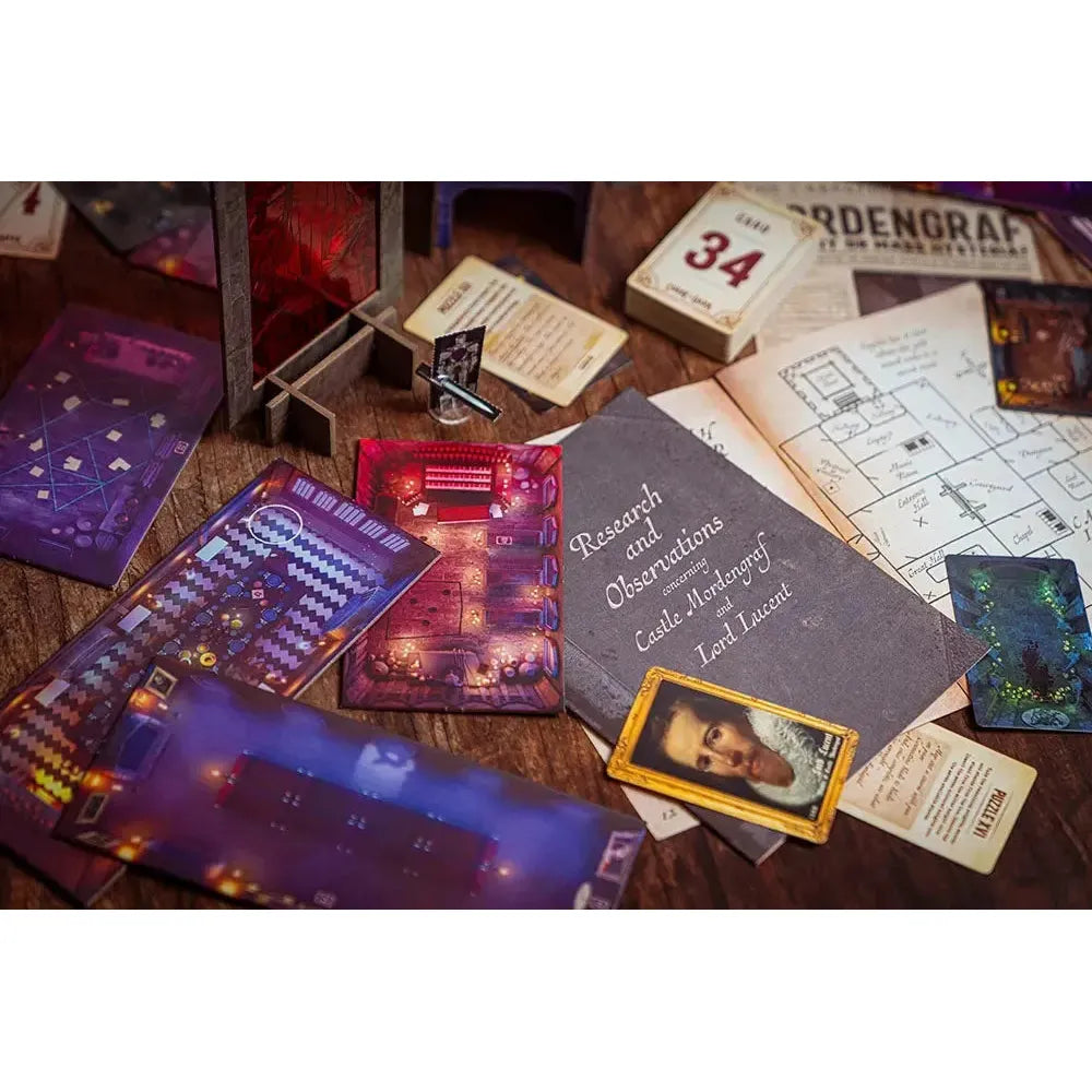 Curse of the Dark - Two Part Escape Room Game - Professor Puzzle