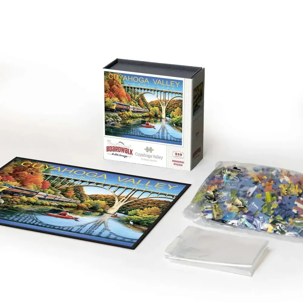 Cuyahoga Valley National Park 210 Piece Jigsaw Puzzle Boardwalk