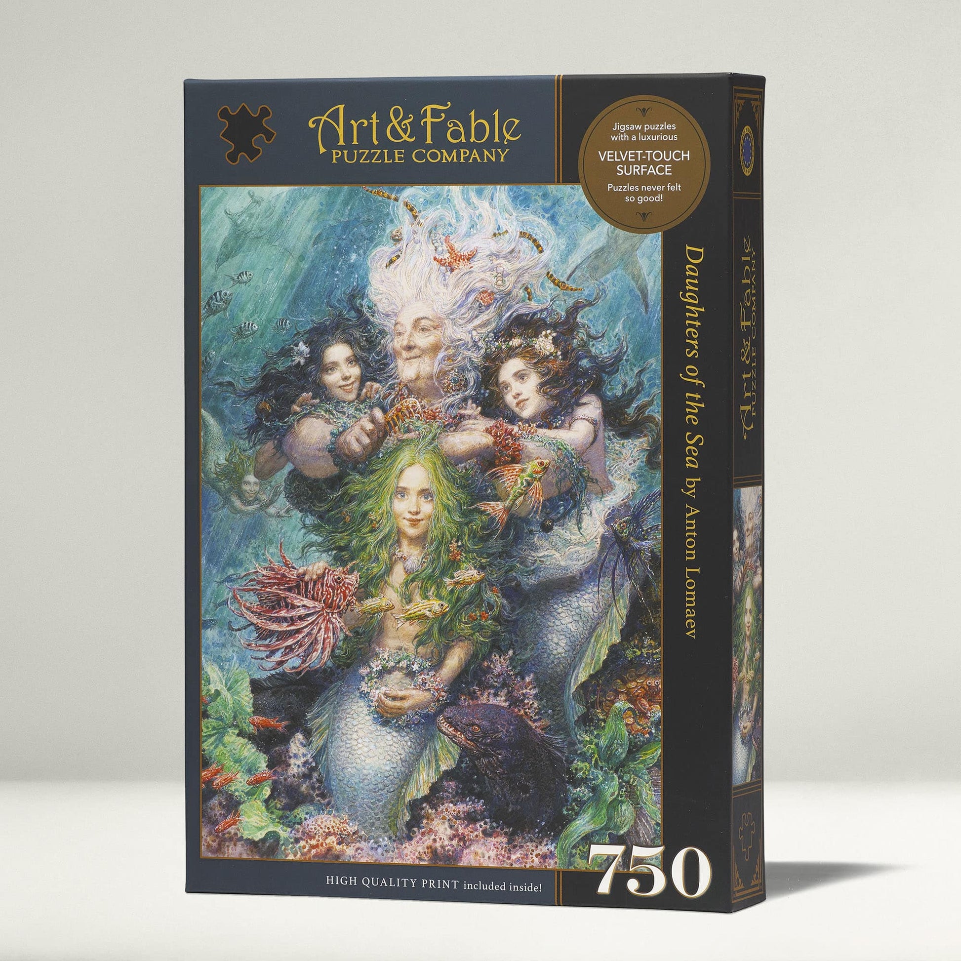 Daughters of the Ocean 750 Piece Premium Jigsaw Puzzle Art & Fable