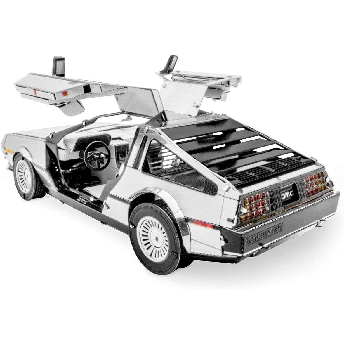 DeLorean 3D Steel Model Kit Metal Earth