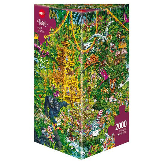Deep Jungle 2000 Piece Jigsaw Puzzle Heye