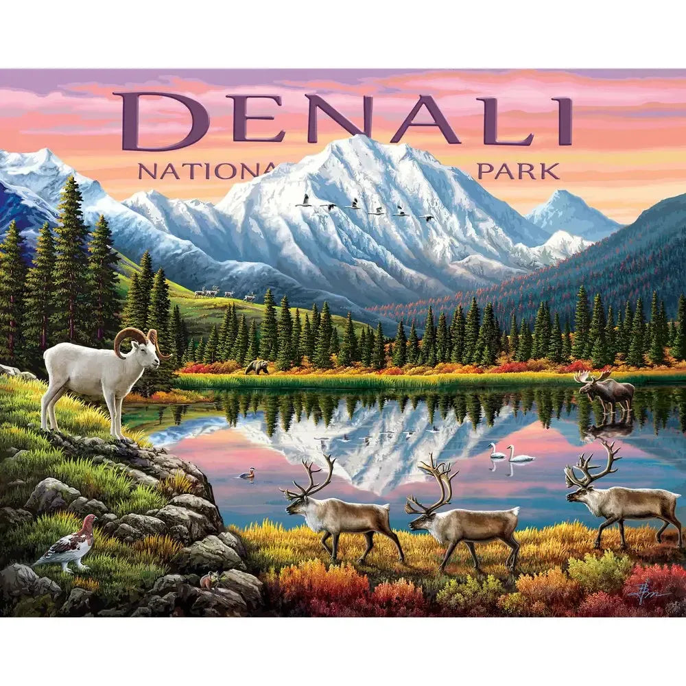 Denali National Park 210 Piece Jigsaw Puzzle Boardwalk
