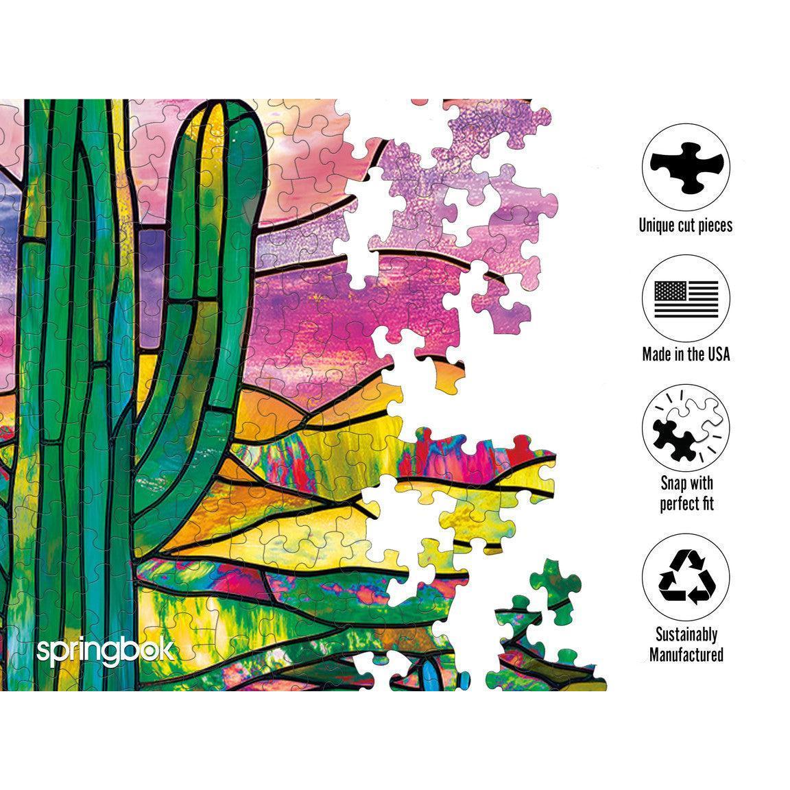 Desert Glow 500 Piece Jigsaw Puzzle Springbok