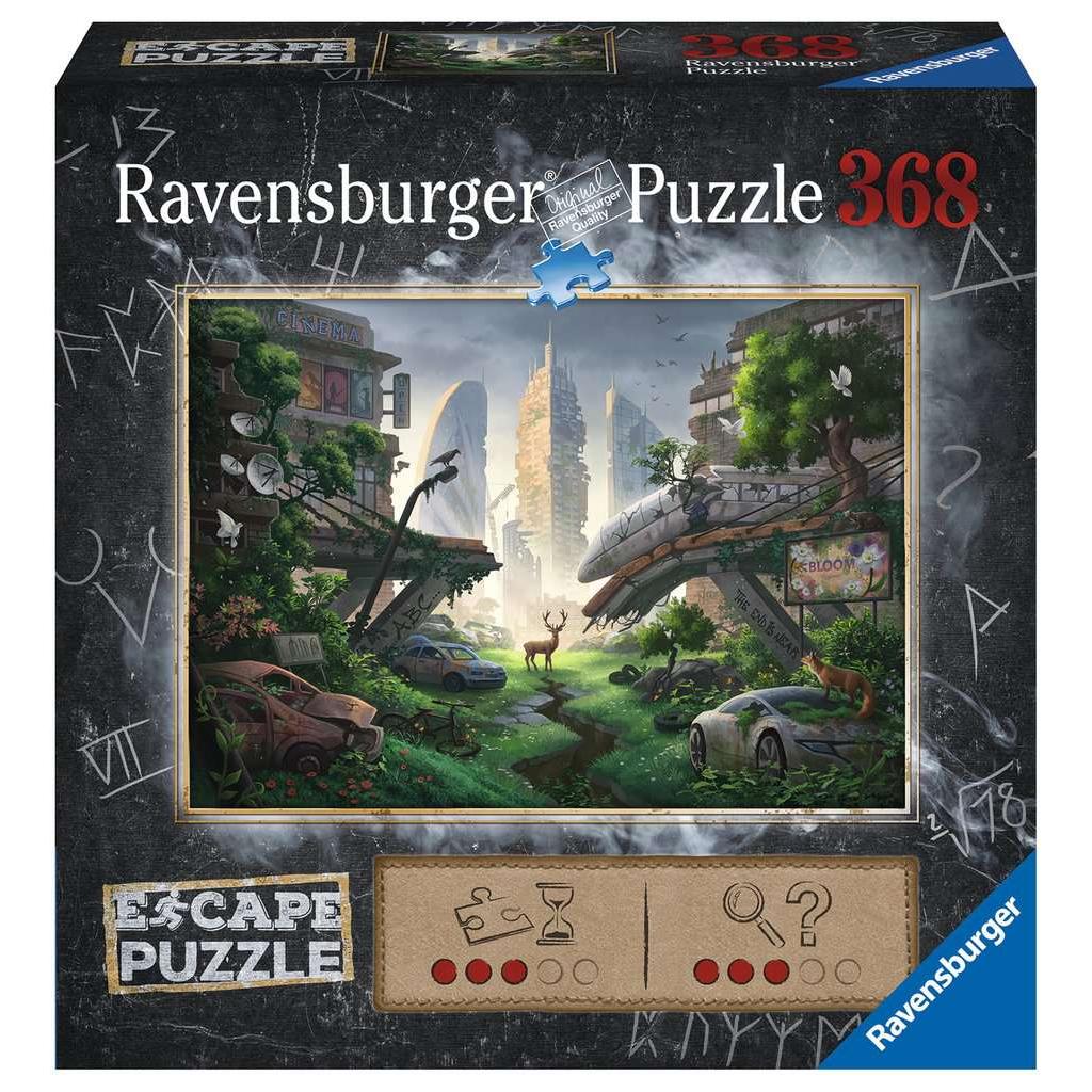 Desolated City 368 Piece Escape Game Jigsaw Puzzle Ravensburger