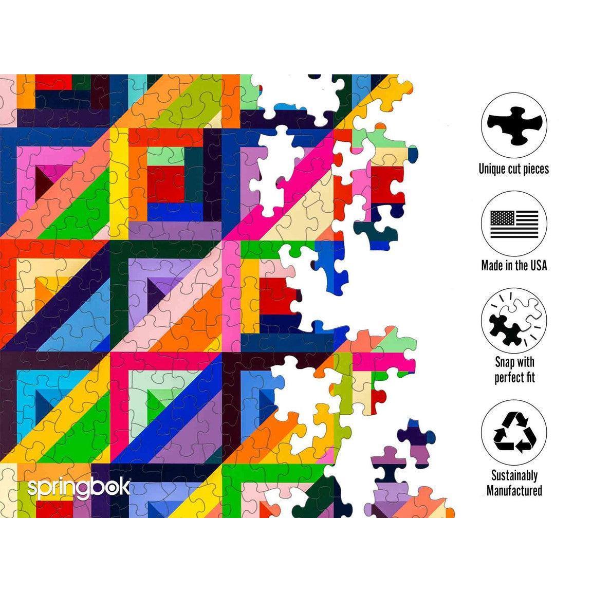 Different Angles 500 Piece Jigsaw Puzzle Springbok