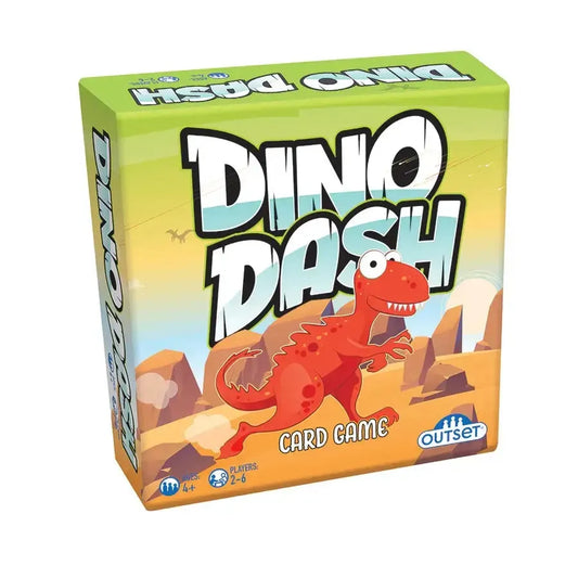 Dino Dash Card Game - Be Quick or Be Extinct - Outset
